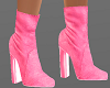 H/Pink Suede Boots