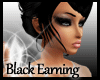 Model black earring