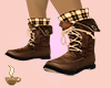 boots w/ plaid socks