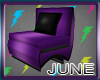 ^JW^ Purple Armchair