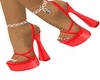 Red Lock Heels