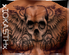 IO-Skull&Rose Tattoo