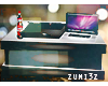 ZM| Laptop Table B n W