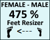Feet Scaler 475%