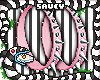 Spike Hoops Pink
