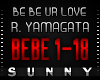 Yamagata-Be Be Ur Love