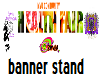 Health Fair Banner Stand
