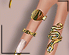 Unhas e Aneis Dourados