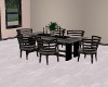Black and Silver Dining