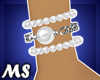 MS Pearl Bracelet White