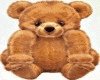 Brown bear rug