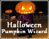 Halloween Pumkin Wizard