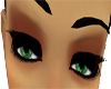 Green Half Open Eyes