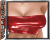 Red Latex Bandeau