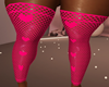 EMBX hot pink Stockings