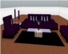 purple fairy couch set