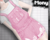 x Denim jumpsuit~ Pink