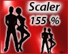 155 % Scaler