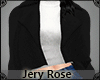 [JR] Black Coat +Jeans M