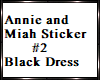 Annie and Miah Sticker 2
