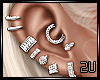 2u Diamond Earing Set