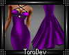Purple Allegra Gown