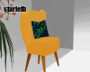 Custard Yellow Chair
