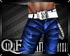 {F} Jeans~Pants Blue