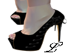 ! (LOH) Peep Toe Black