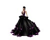 black&purple ballgown