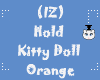 (IZ) Hold Kitty Orange