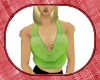 knitted green top
