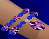 Purple and Blue Diamonds