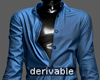 [F] DRV UNTUCKED SHIRT