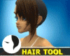 HairTool Front L 3 Brown