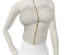 Gold Zipper Lulu Tight