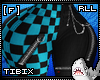 RLL Zipper Check Cyan