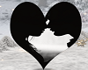 Heart Couple Cutout