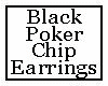 Poker Chip Earrings