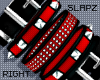 !!S Bracelets Red Right