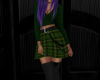 Green winter kilt