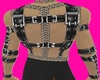 Goth chains leather