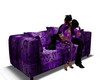 Purple TickleKiss Couch