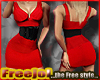 [Free] Mini Dress Red