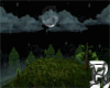 Moon Cemetery Animated