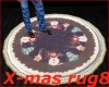 Christmas round rug 8
