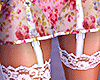 Floral Lingerie Skirt
