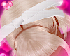 ! white hair ribbon <33