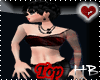~HB~Sexy Top Black Red