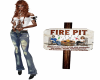 fire pit sign